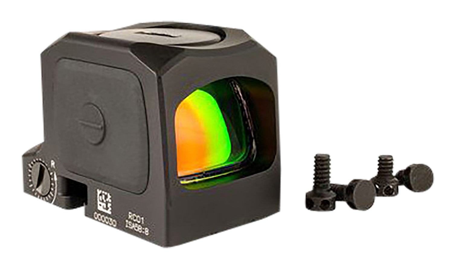 Trijicon, RCR, Closed Emitter Reflex Sight, 3.25 MOA Red Dot, Matte Finish, Black, Top Load Battery