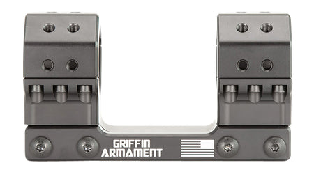 Griffin Armament SPRM SM1425H30MM 30mm Scope Mount Ring Combo Black Anodized