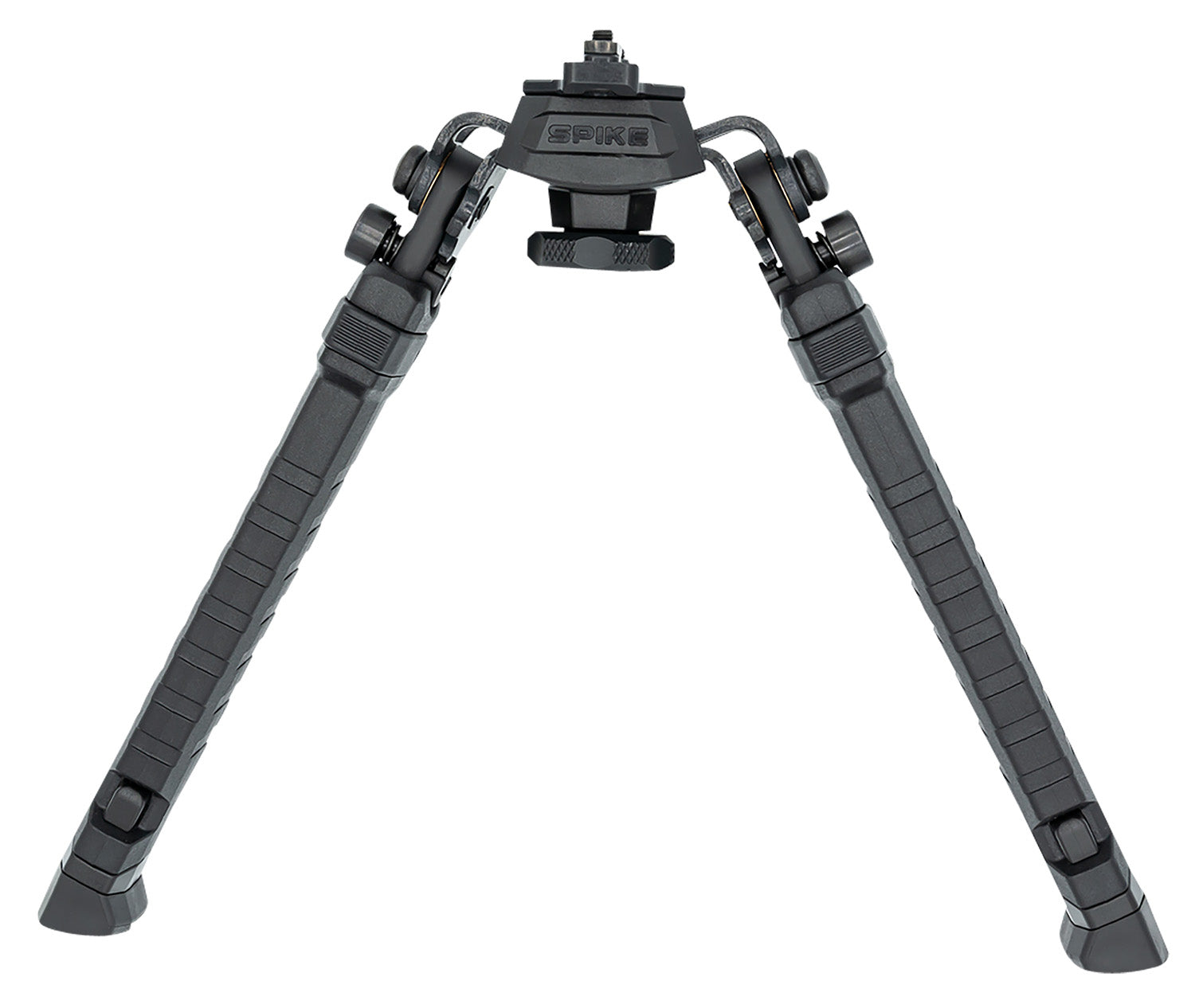 FAB Defense FXSPIKEB Spike Tactical Precision Bipod 7.09"-11.42" Adj. Rotating Tilting Picatinny Compatible Black