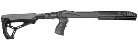 FAB Defense M4 Conversion Chassis Kit Black - Fits Ruger 10/22 Standard & Bull Barrels, Folding GL-CORE Stock