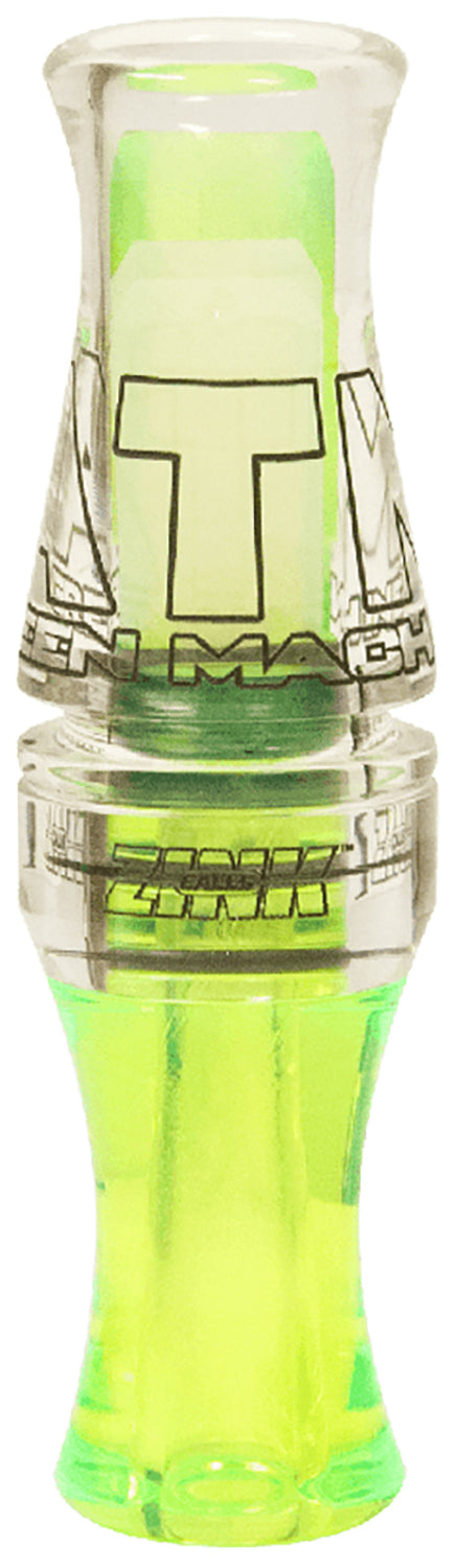 Avian X ZNK6027 ATM Green Machine Lemon Drop Single Reed Polycarbonate Call for Ducks