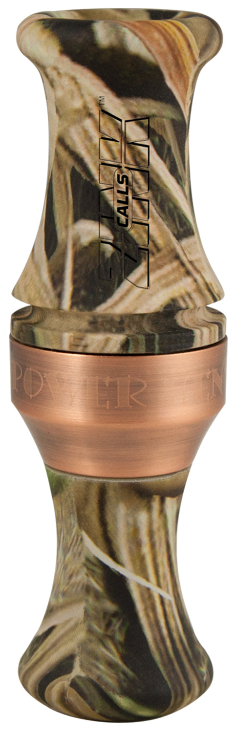Avian X ZNK2044 PH-2 Power Hen Mossy Oak Shadow Grass Blades Double Reed Duck Call