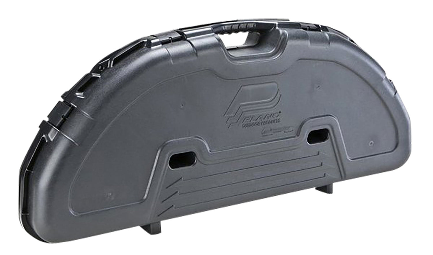 Plano Compact Bow Case Black Polymer Pillar Lock Airline Approved