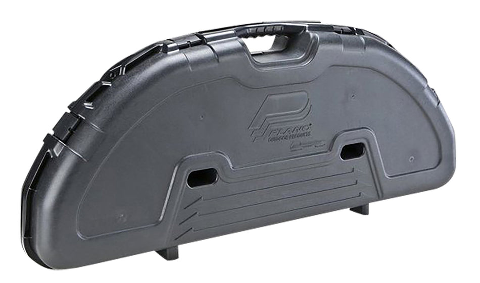 Plano Compact Bow Case Black Polymer Pillar Lock Airline Approved