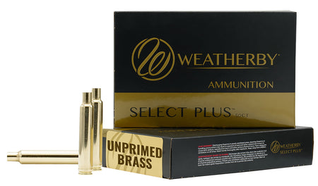 Weatherby Unprimed Brass Cases 7mm PRC Rifle 50/Box