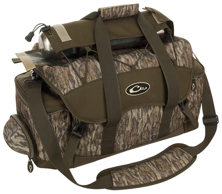 Drake Waterfowl DA2020006 Blind Bag 18 Pockets Large with Sunglass Pocket and Adjustable Carry Strap
