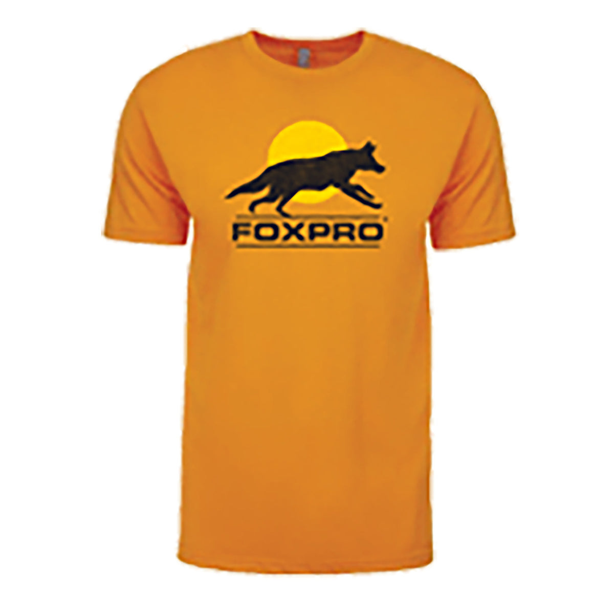 FOXPRO Sun Runner Orange Short Sleeve T-Shirt with Established Graphic Small