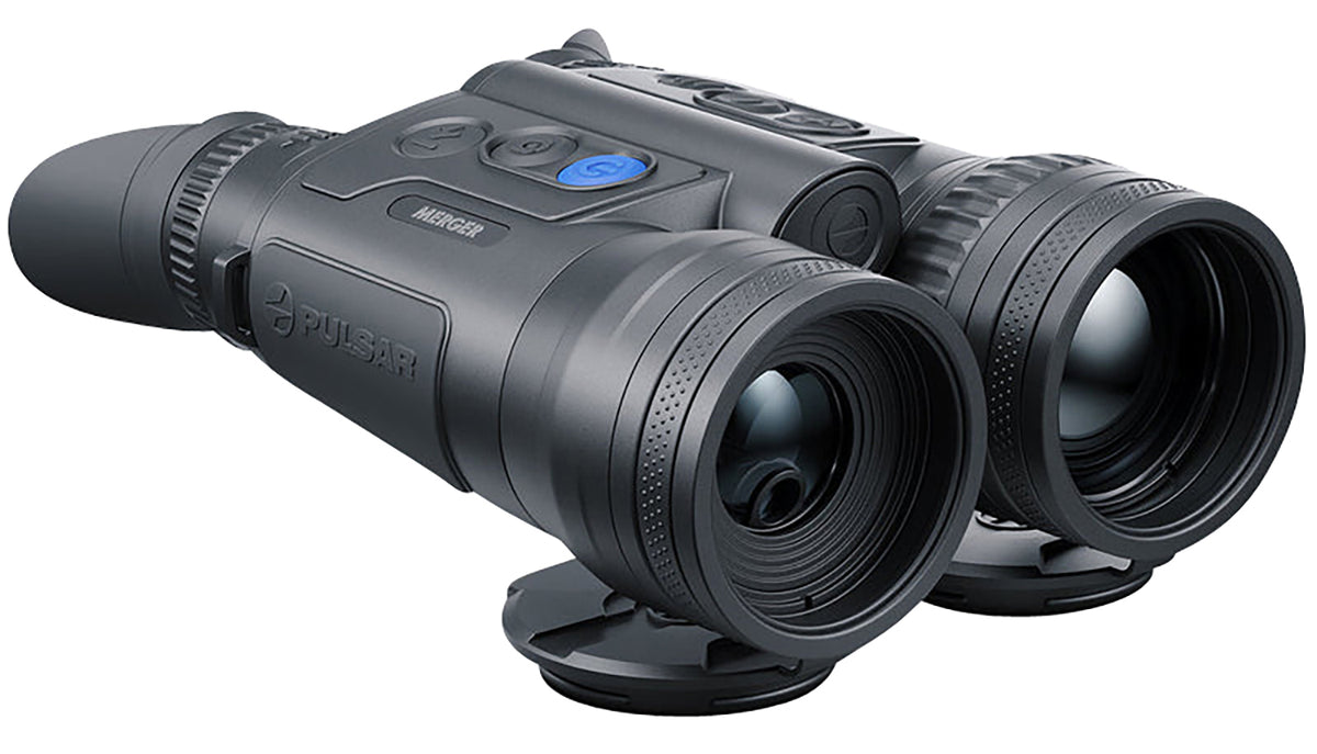 Pulsar 810119012159 Merger LRF XQ35 Thermal Ranging Binocular 3-12x 35mm 384x288 50Hz Black