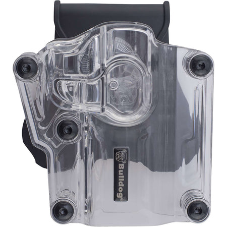 Bulldog MX002 Clear Transparent Polymer OWB Multi-Fit Paddle Holster