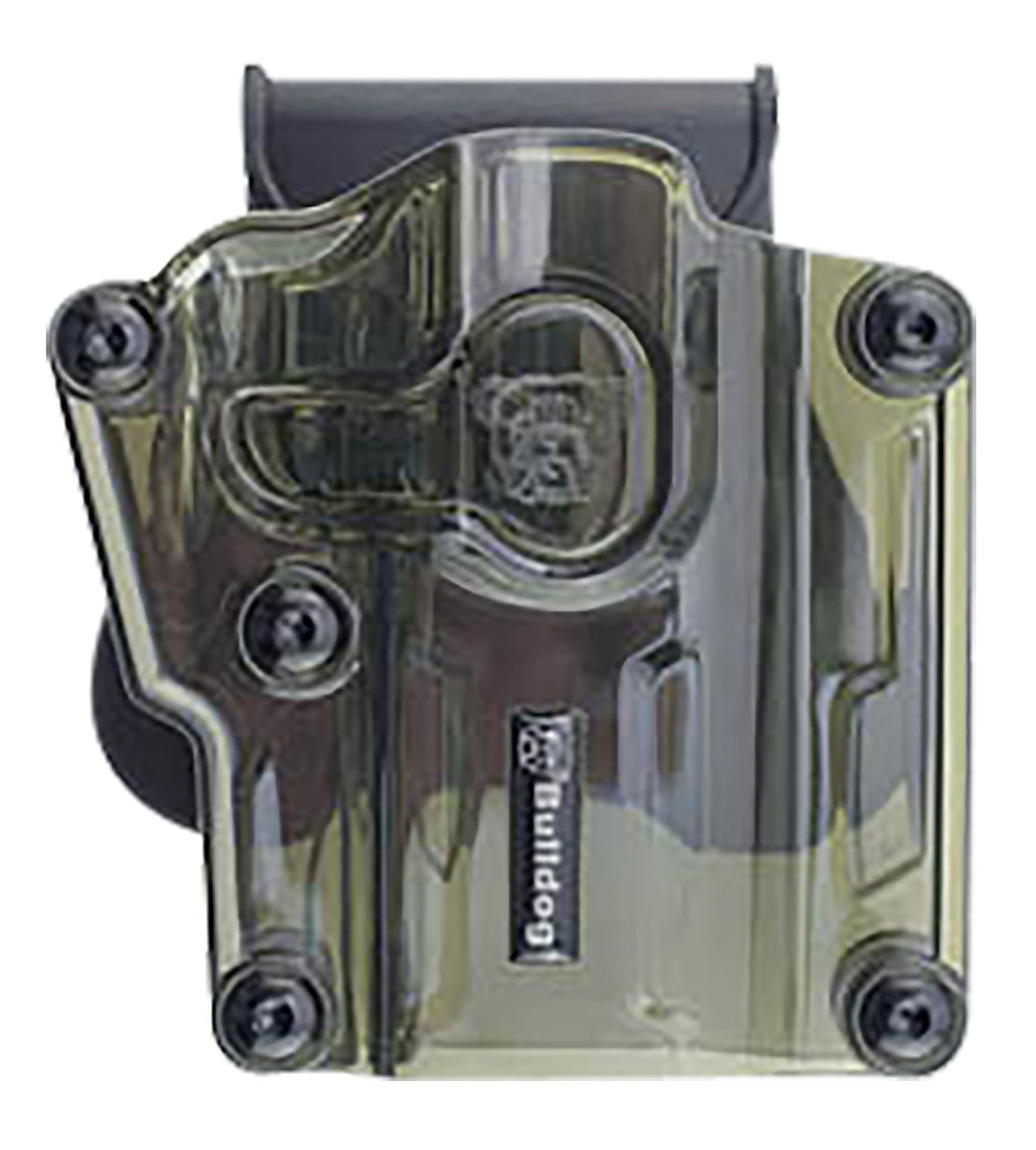 Bulldog MX004 Green Transparent Polymer OWB Multi-Fit Paddle Holster