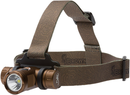 Browning Blackout Elite Dual Fuel LED Headlamp Burnt Bronze 860 Lumen White/Green