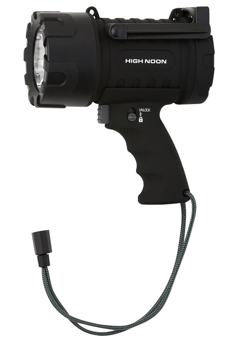 Browning High Noon 4C Black Multi-Mode Handheld Spotlight 90-1000 Lumens White LED