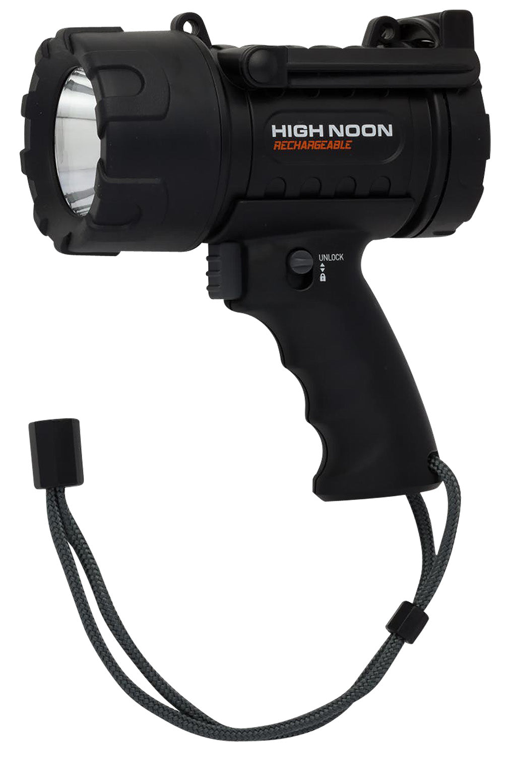Browning High Noon USB Spotlight Black 50-915 Lumen White LED Polymer with Power Bank