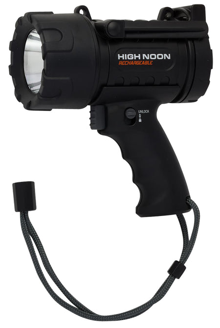 Browning High Noon USB Spotlight Black 50-915 Lumen White LED Polymer with Power Bank