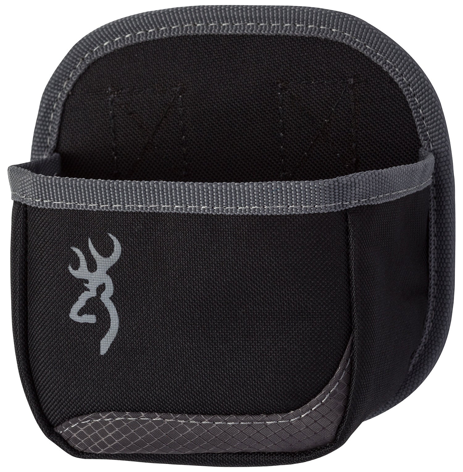 Browning Flash Shell Box Carrier Black and Gray Nylon Sturdy Metal Belt Clip