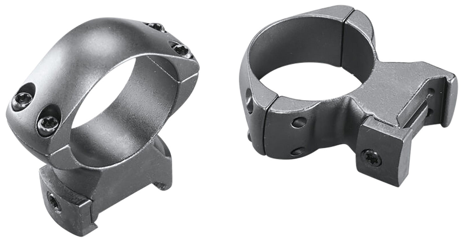 Weaver Mounts 49310 Grand Slam 30mm Low Matte Black Steel Scope Rings 0 MOA
