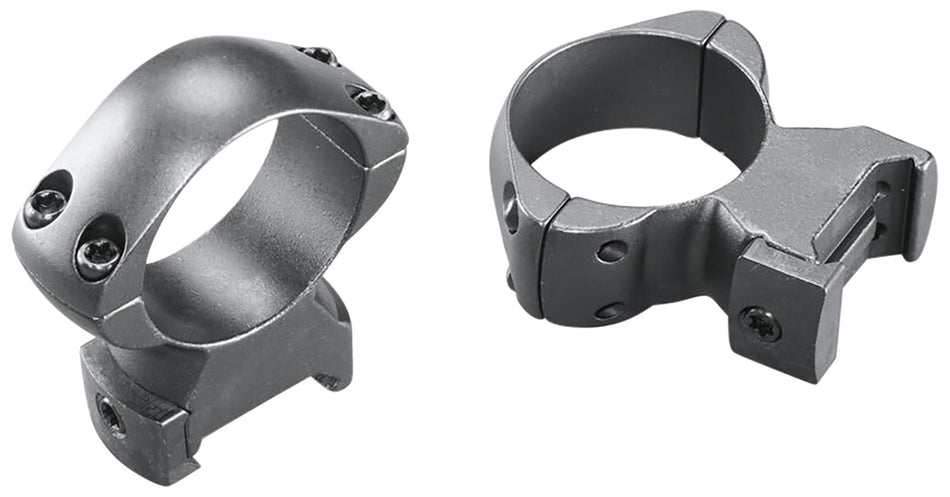 Weaver Mounts 49310 Grand Slam 30mm Low Matte Black Steel Scope Rings 0 MOA