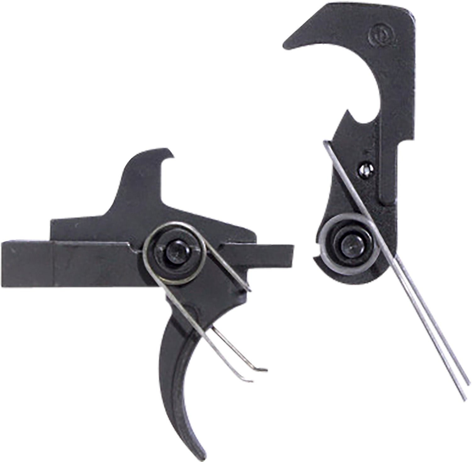 CMMG 55AFF97 Single-Stage Curved Mil-Spec Trigger Assembly Kit for AR-15, Full Component Set