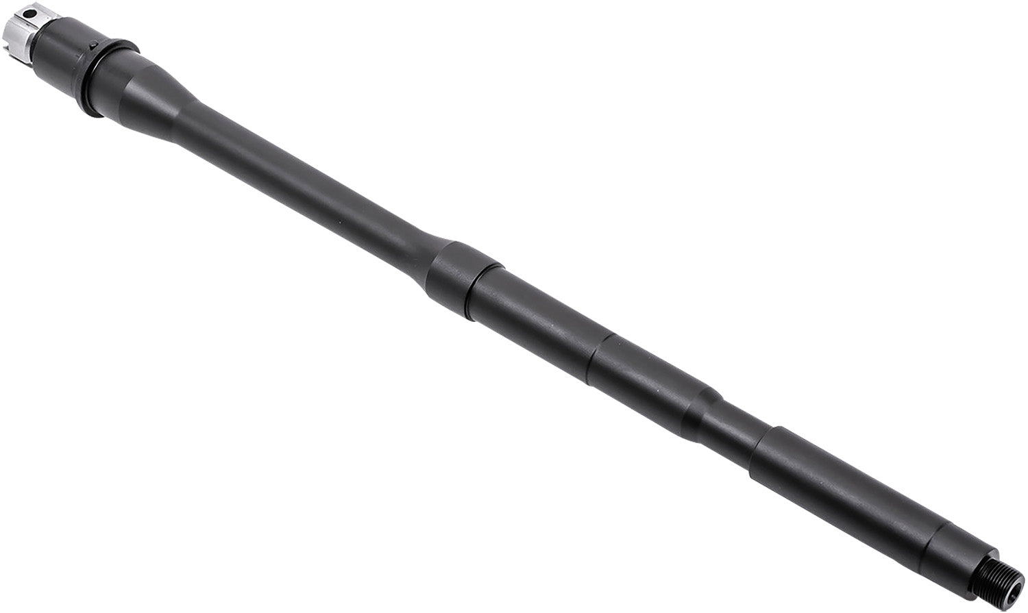 CMMG Replacement Barrel Kit with Collar 22 LR 16.10" Black Nitride Steel Fits AR-15/Mk4 Platform