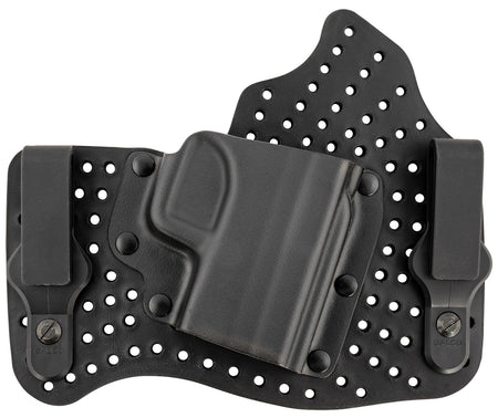 Galco KingTuk Air Ventilated IWB Holster Black Kydex Leather Springfield XDS 3.30" Right Hand