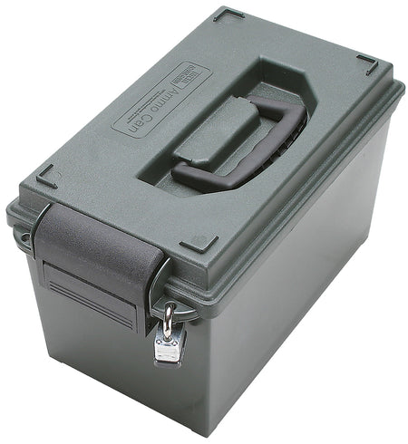 MTM Case-Gard AC11 707 CU Ammo Can Forest Green Polypropylene O-Ring Sealed