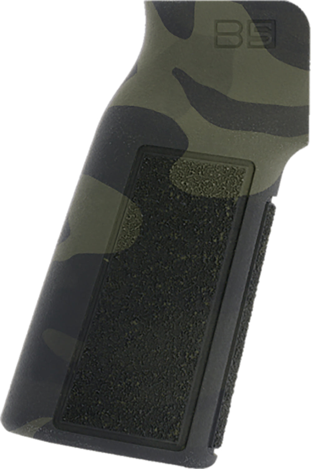 B5 Systems Type 22 P-Grip Aggressive Textured Polymer Pistol Grip for AR Rifles Black Multi-Cam