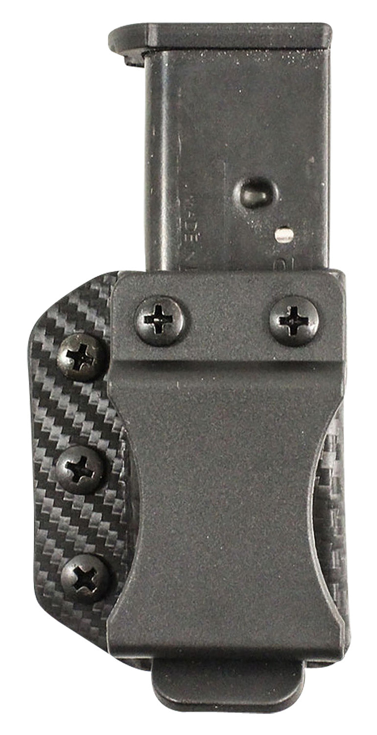DeSantis Gunhide A100KJJJZ Persuader Double Stack Magazine Pouch Black Kydex Belt Clip IWB OWB Ambi