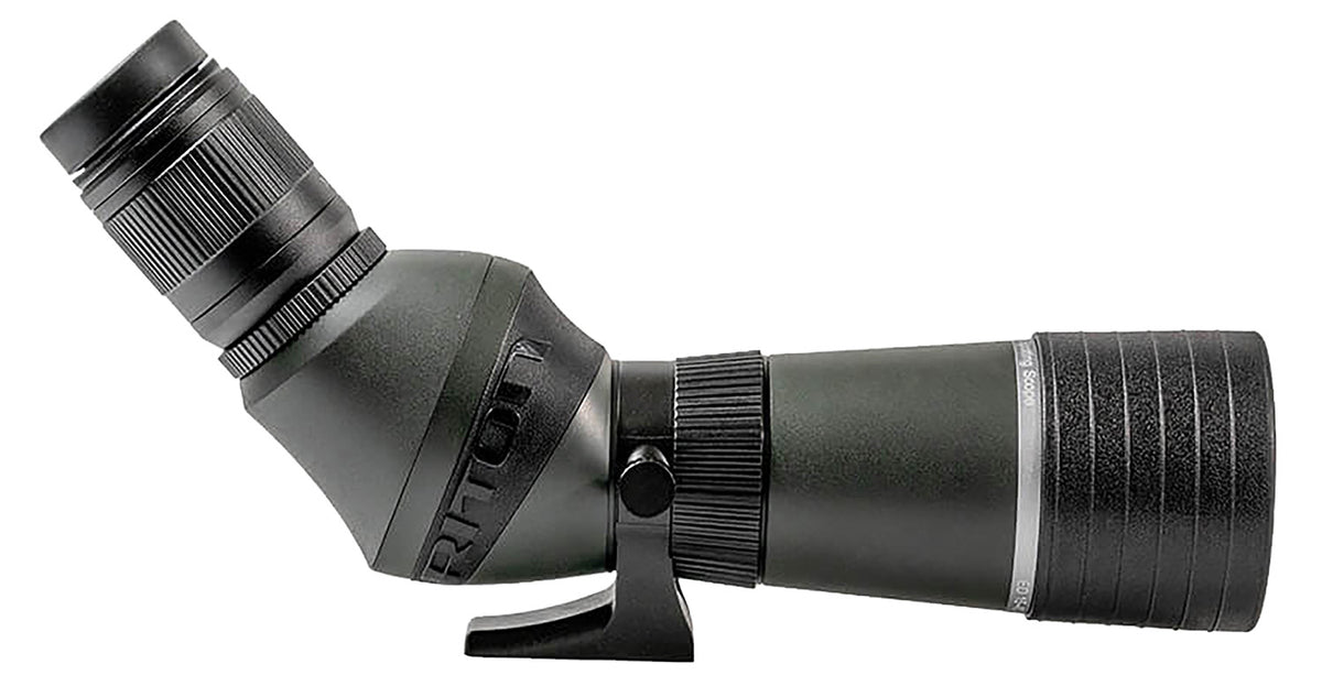 Riton 5PS1545A23 5 Primal 15-45x60mm Black Aluminum Spotting Scope Angled