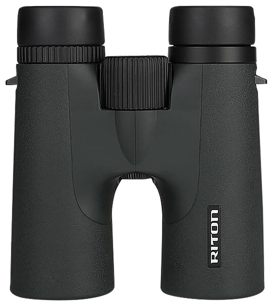 Riton 5 Primal 10x42mm Bak4 Prism ED Glass Center Focus Binocular Black Rubber Armor