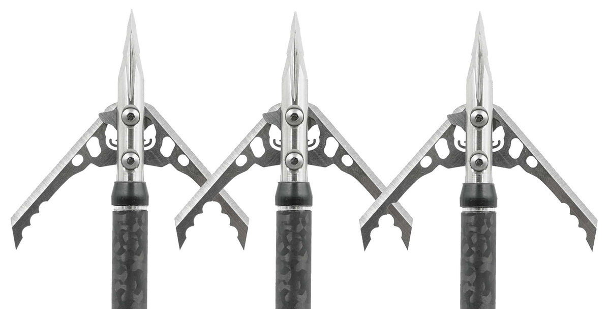 Rage R35700 Hypodermic Trypan NC 100 Grain No Collar Broadhead 3Pk