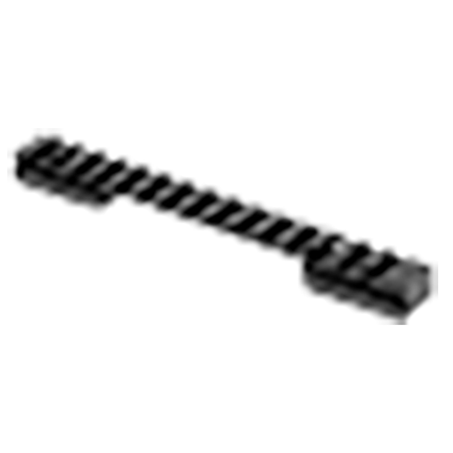 Warne 7643M Black Anodized Aluminum Tactical Rail Mount - Browning X-Bolt 2/Magnum Action, 0 MOA
