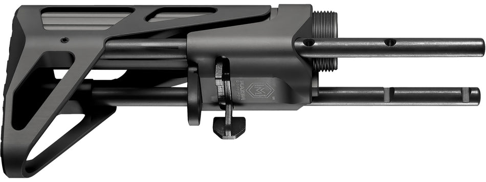 Maxim Defense CQB Gen 7 4-Position AR-15 Collapsible Stock with Buffer & Tube, Black Anodized Aluminum