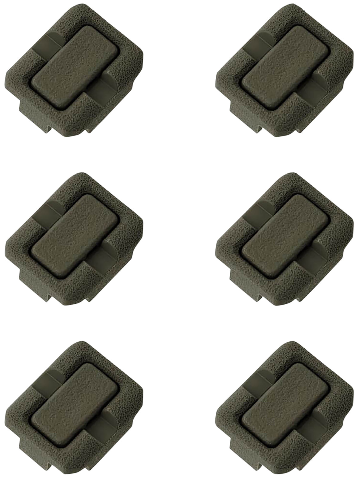 Magpul MAG1296-ODG M-LOK Wire Control Kit OD Green 6-Piece Cable Management Assemblies
