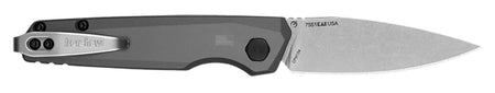 Kershaw Launch 18 Lightweight Automatic Pocket Knife 2.79" CPM 154 Spear Point Blade, Gray Aluminum Handle