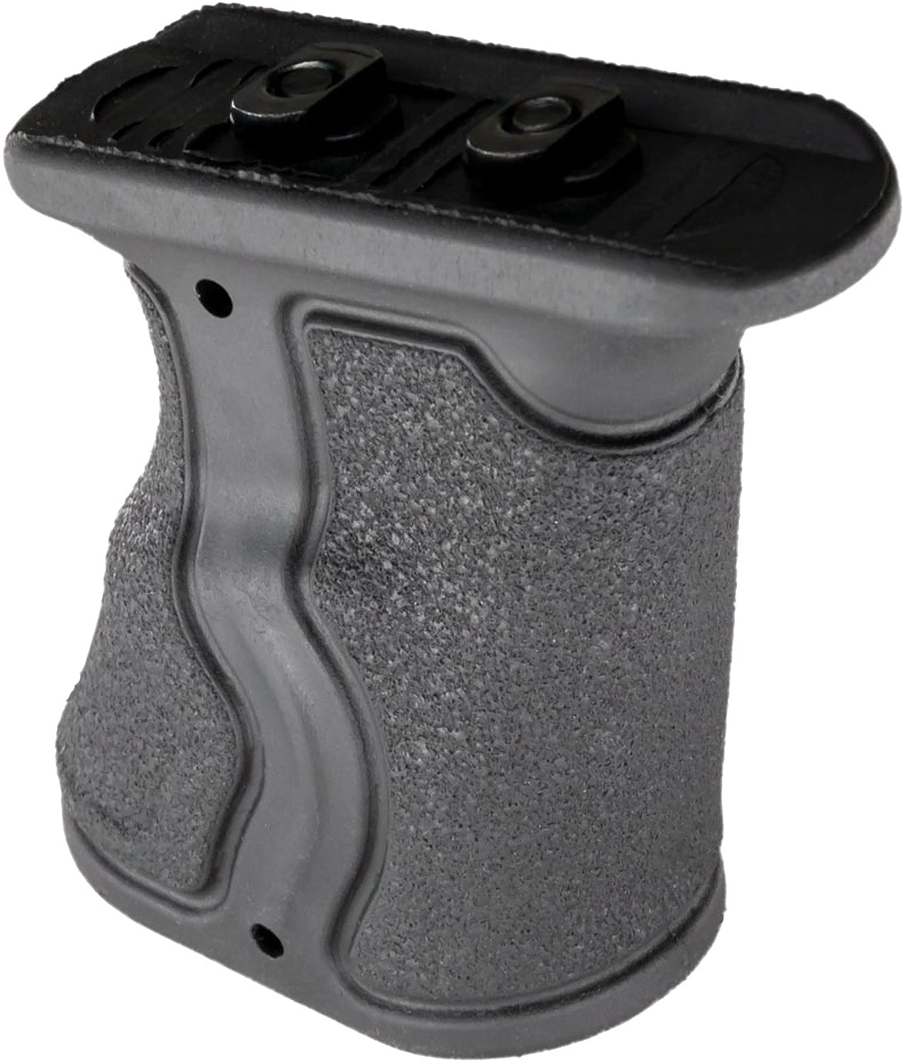 FAB Defense FXGRADMB Gradus M-LOK Black Ergonomic Angled Grip Rubber Overmold Polymer