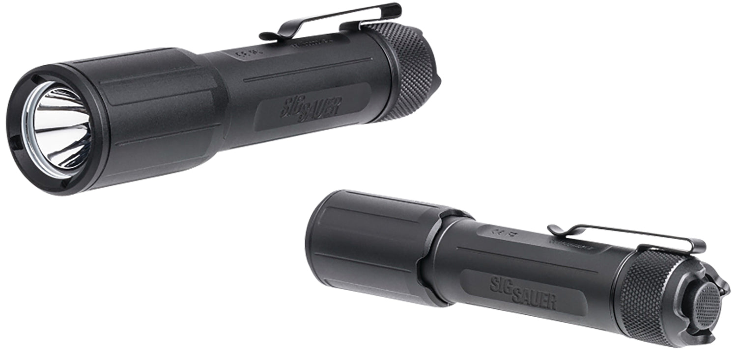 Sig Sauer Foxtrot-EDC Full-Size Black High-Output Handheld Light 1350 Lumens FlexCore