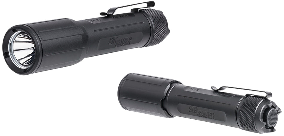 Sig Sauer Foxtrot-EDC Full-Size Black High-Output Handheld Light 1350 Lumens FlexCore