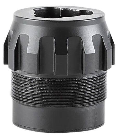 Dead Air DA444 Stainless Steel 3-Lug P-Series Adapter Black for Primal Wolfman or Ghost 45 Suppressors