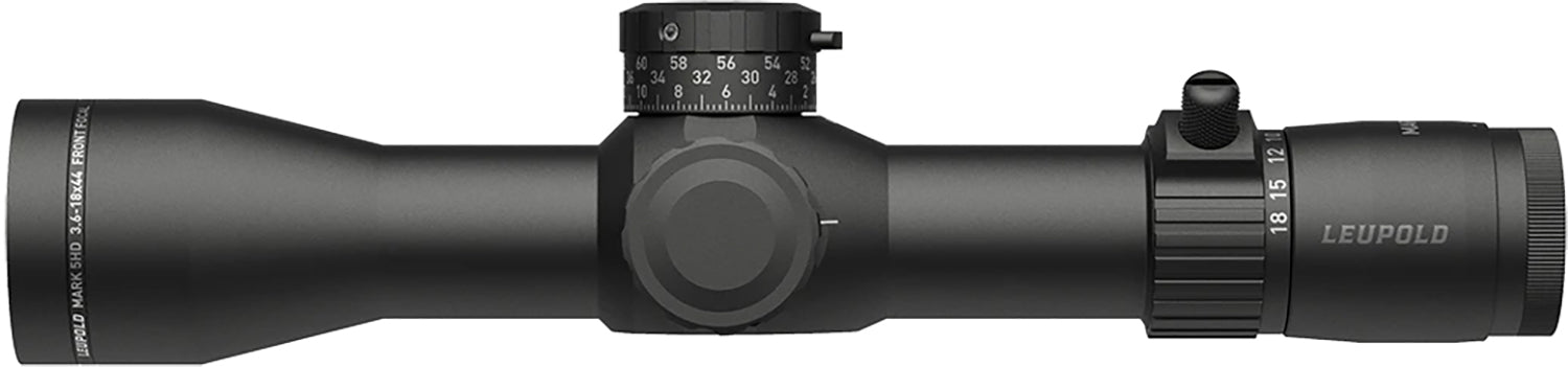 Leupold Mark 5HD Matte Black 3.6-18x44mm Riflescope 35mm Tube FFP PR2 MOA Reticle 182944