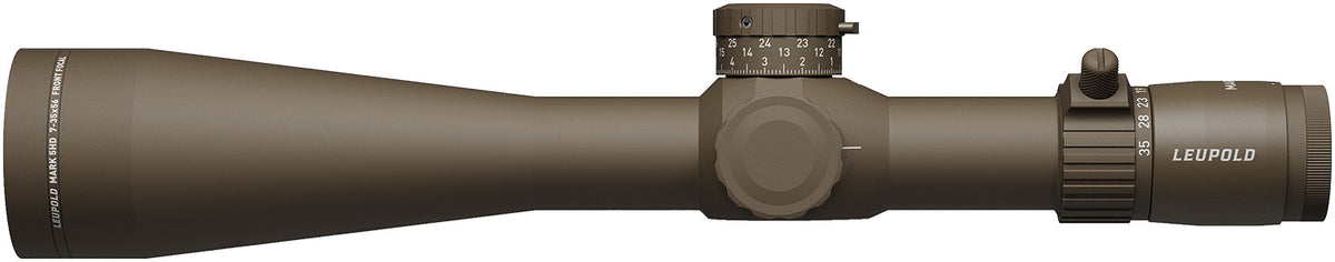 Leupold Mark 5HD Flat Dark Earth 7-35x56mm Riflescope 35mm Tube FFP PR2 MIL Reticle 185073
