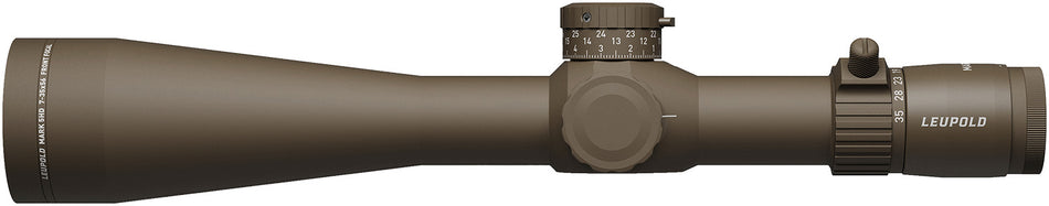 Leupold Mark 5HD Flat Dark Earth 7-35x56mm Riflescope 35mm Tube FFP PR2 MIL Reticle 185073