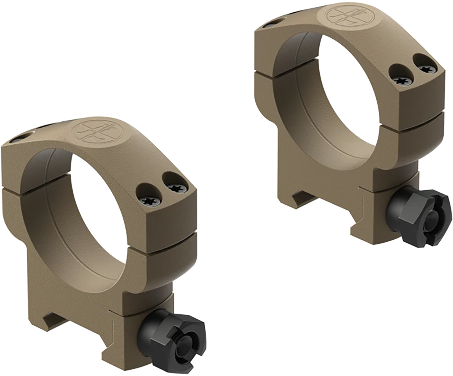 Leupold 185237 Mark 4 35mm High Picatinny Scope Ring Flat Dark Earth Aluminum