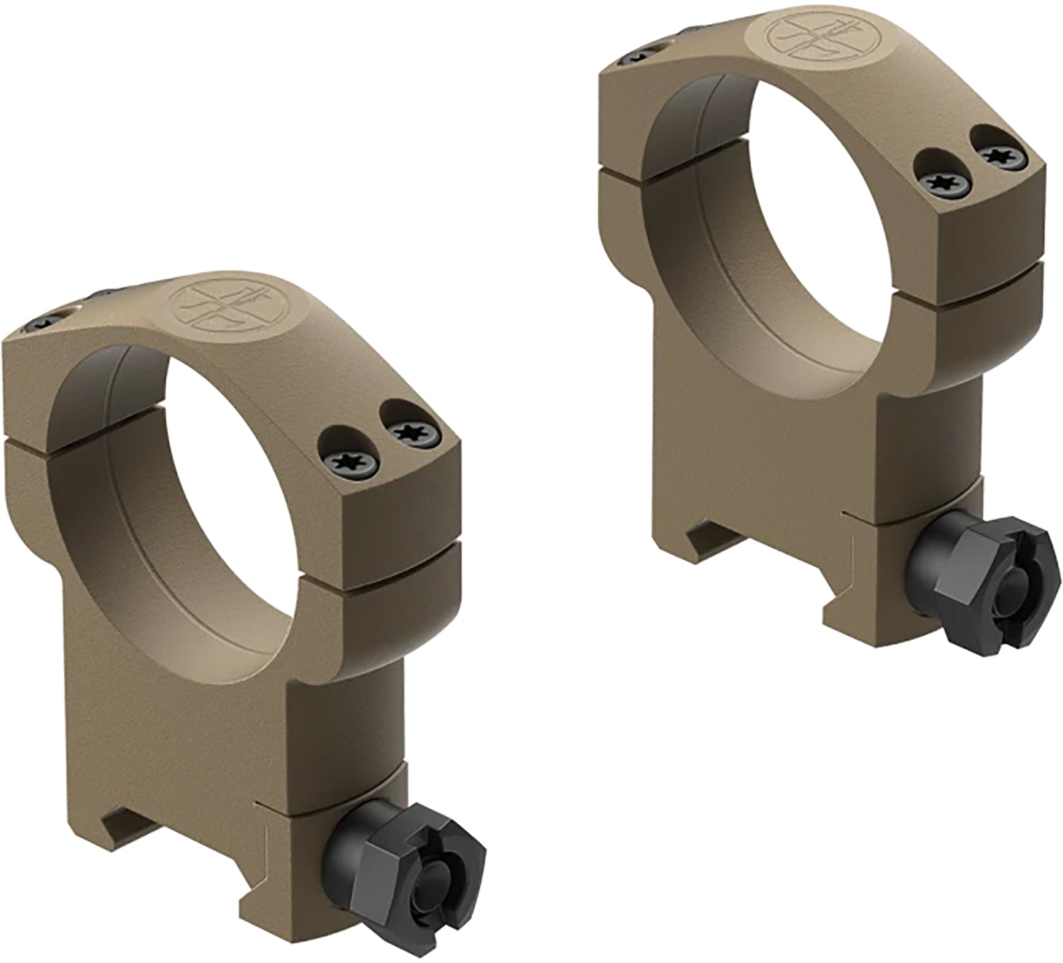 Leupold 185238 Mark 4 35mm Super High Picatinny Scope Ring Flat Dark Earth Aluminum