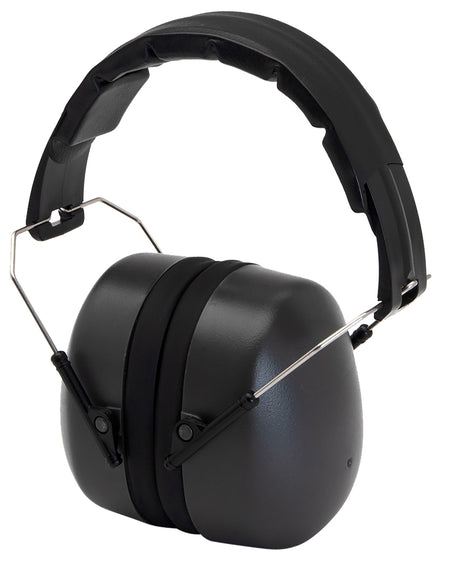 Pyramex PM3011 Foam Ear Muff Fold-Away Headband 26 dB Over-the-Head Gray 1 Pair