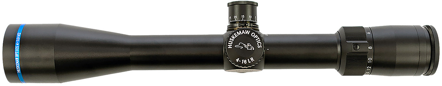 Huskemaw 10416BD Blue Diamond 4-16x42mm 30mm Riflescope HuntSmart Reticle Black Finish
