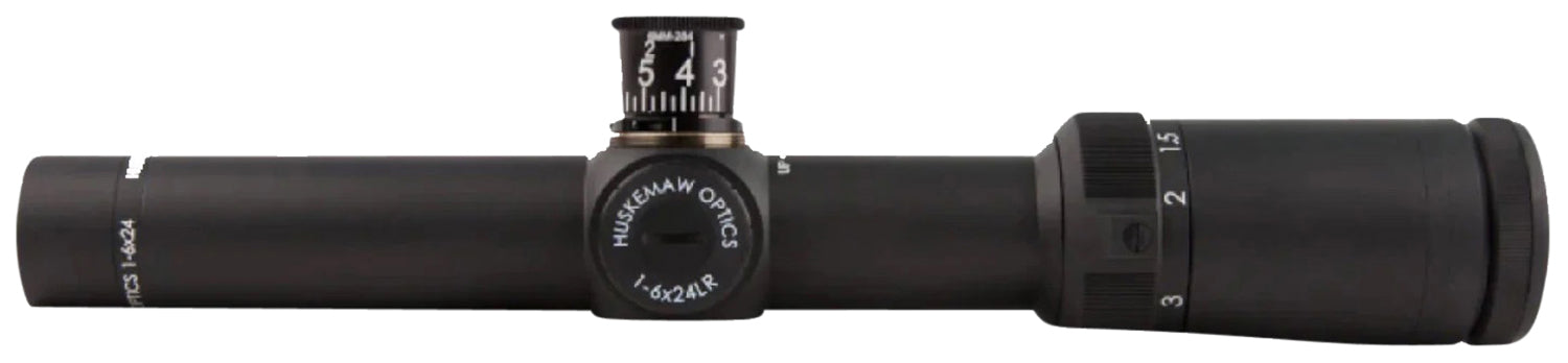 Huskemaw 1016HO Tactical Hunter 1-6x24mm 30mm Illuminated HuntSmart Reticle Riflescope Black
