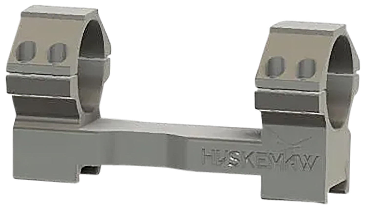 Huskemaw Crossfield 20CRB Silver 60 MOA Picatinny Scope Mount Ring Combo