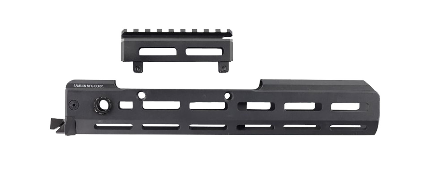 Samson 010404101 K-Rail AK-47 M-LOK Handguard Black Anodized Integrated QD Point 0 MOA No Gunsmithing
