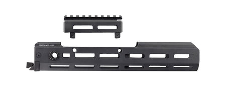 Samson 010404101 K-Rail AK-47 M-LOK Handguard Black Anodized Integrated QD Point 0 MOA No Gunsmithing