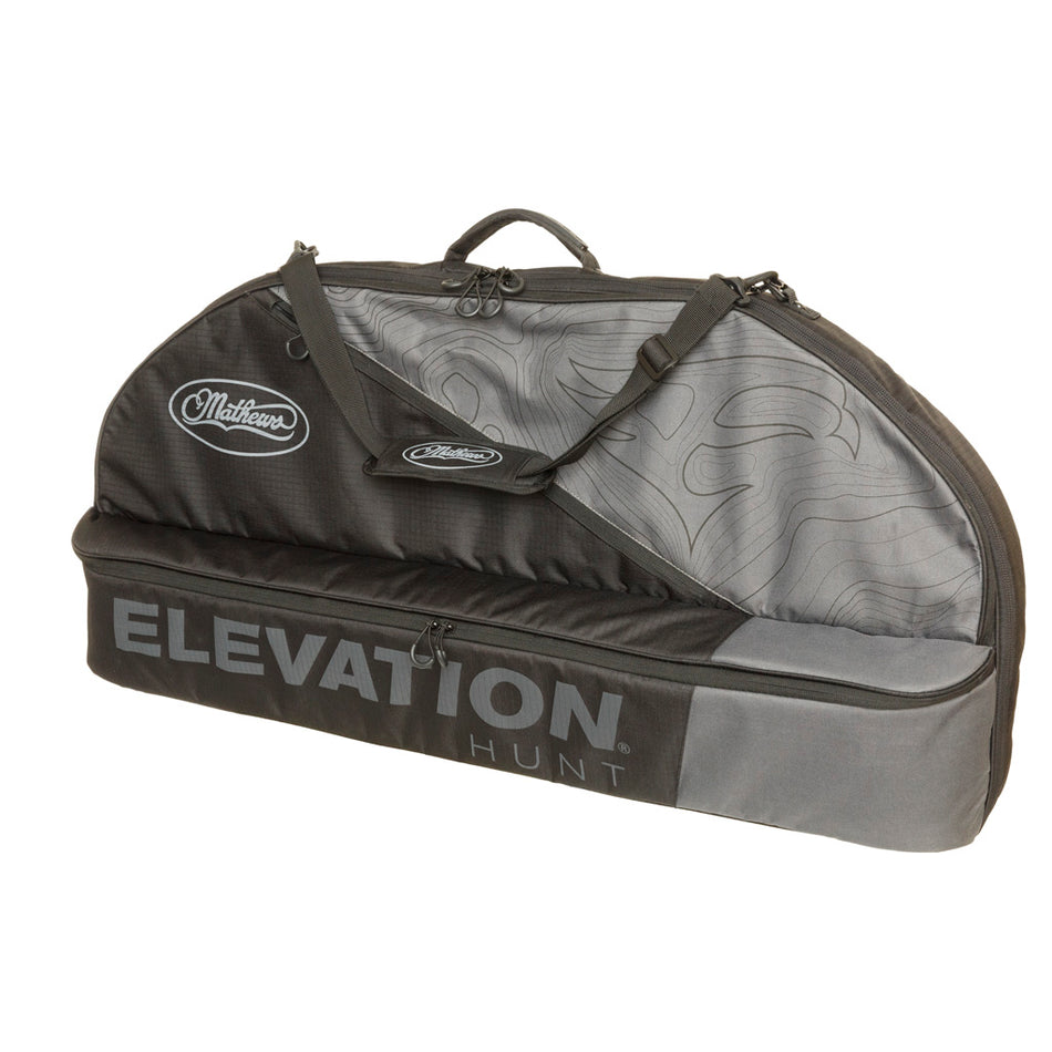 Elevation Black/Grey V1 Mathews Topo 40 in. Bow Case with Mesh Pockets